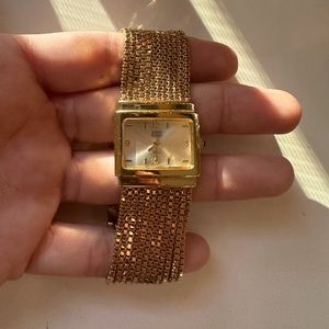 Vintage Anne Klein Gold Chain Watch
